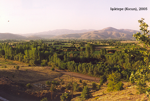 Işıktepe (Kıcun) köyü ovası - 2005 