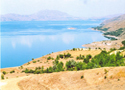 Sivrice kıyısıdan Hazar Gölü
